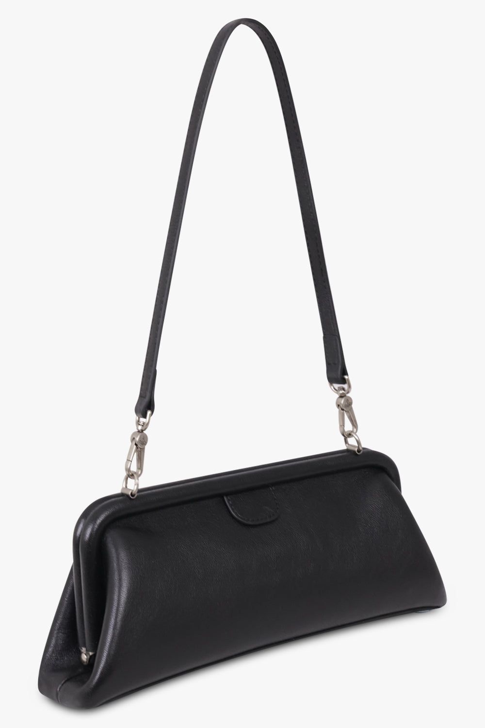 VIVIENNE WESTWOOD BAGS BLACK / Black/Dark Silver Jane Frame Purse | Black/Dark Silver