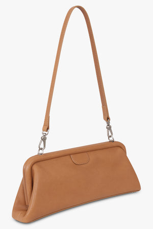 VIVIENNE WESTWOOD BAGS BROWN / Honey/Dark Silver Jane Frame Purse | Honey/Dark Silver
