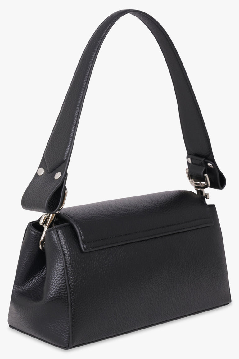 VIVIENNE WESTWOOD BAGS BLACK / Black Hazel Tonal Orb Medium Handbag | Black