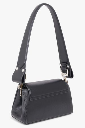 VIVIENNE WESTWOOD BAGS BLACK / Black Hazel Tonal Orb Small Handbag | Black