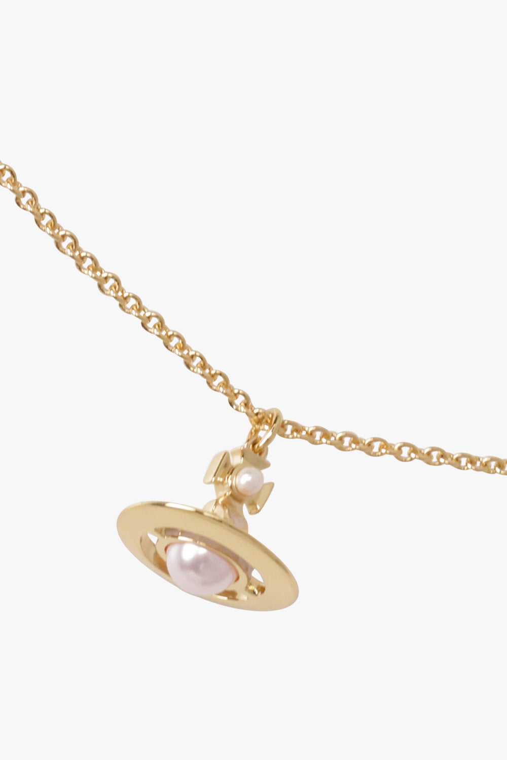 VIVIENNE WESTWOOD JEWELLERY GOLD / Pink/Gold Simonetta Pendant | Pink/Gold