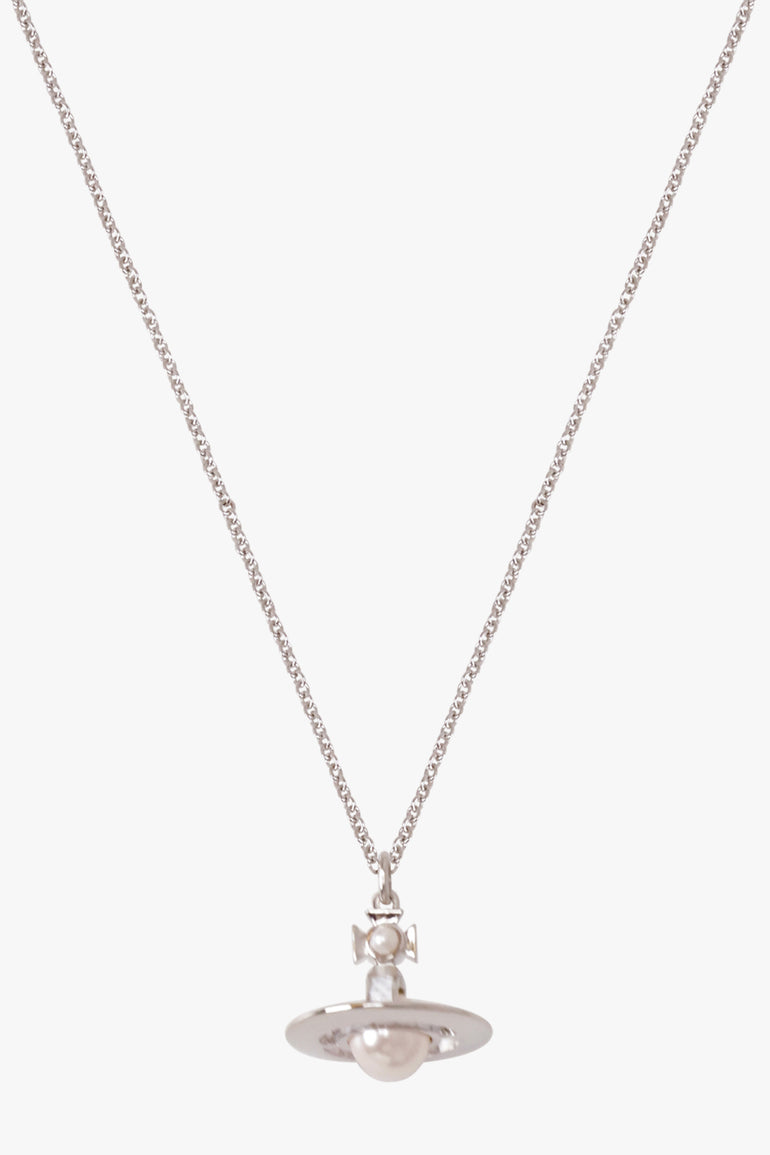 VIVIENNE WESTWOOD JEWELLERY SILVER / White/Silver Simonetta Pendant | White/Silver
