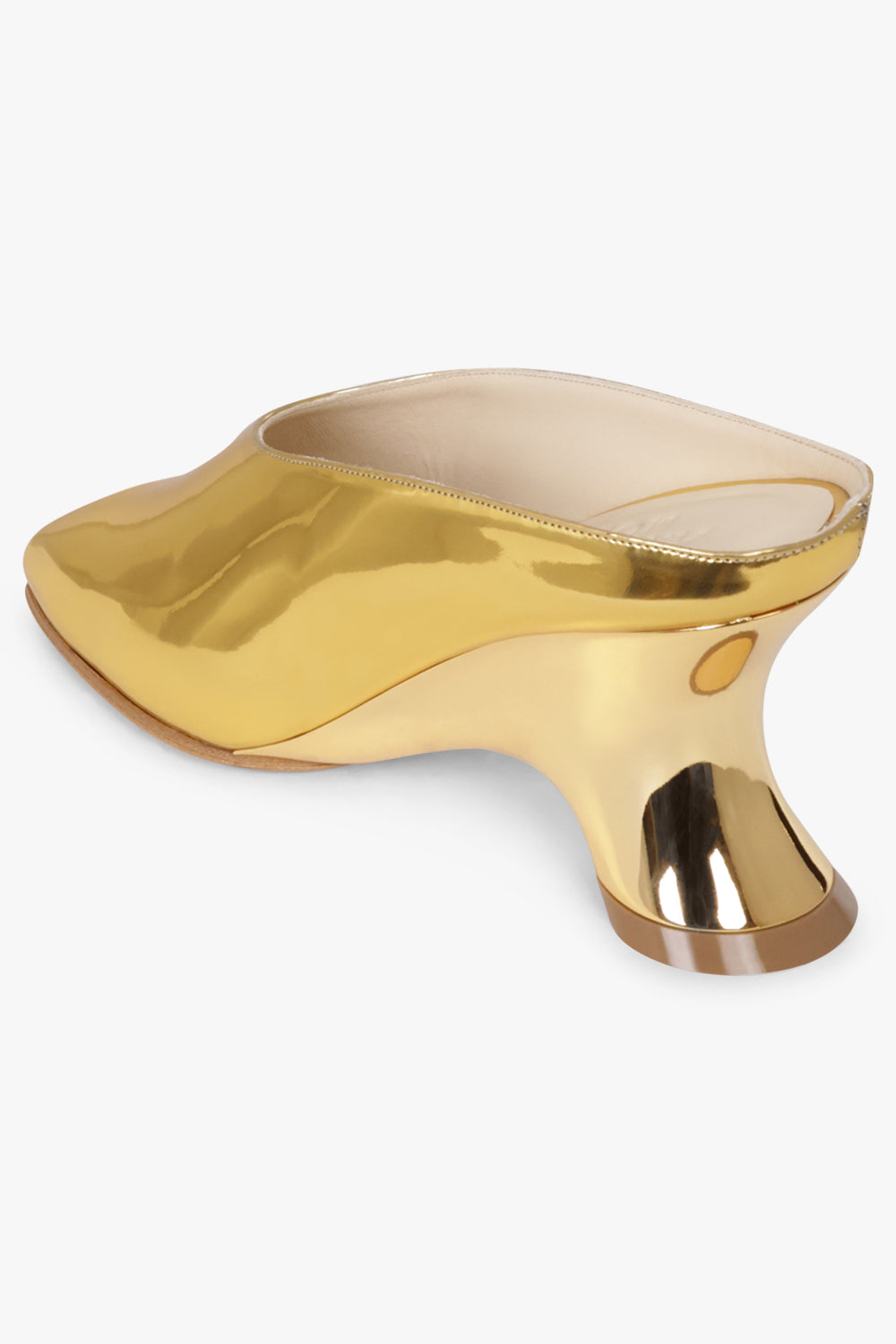 AWAKE MODE SHOES Tess 70mm Mule | Silver/Gold
