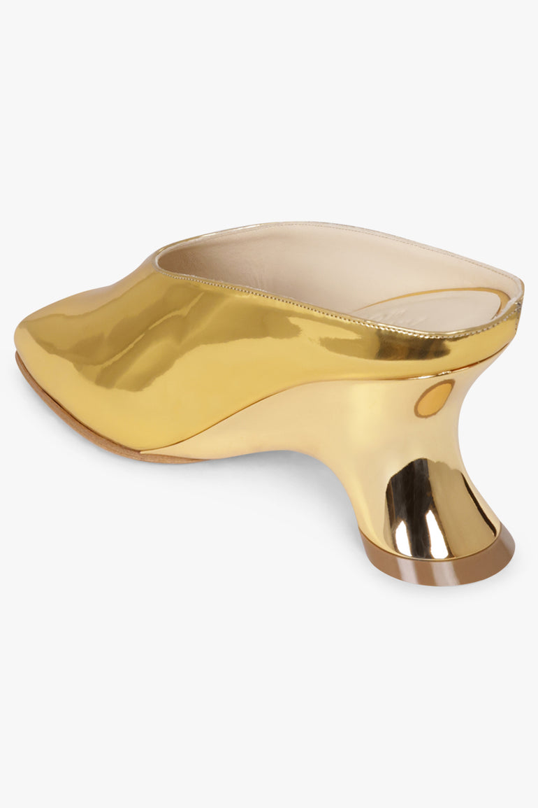 AWAKE MODE SHOES Tess 70mm Mule | Silver/Gold