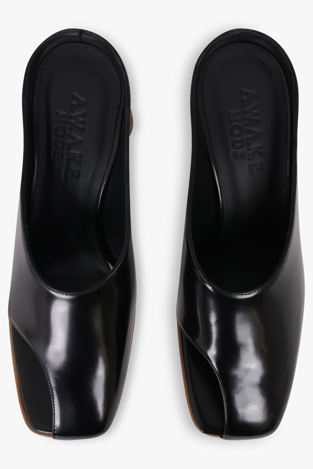 AWAKE MODE SHOES Tess 70mm Mule | Black