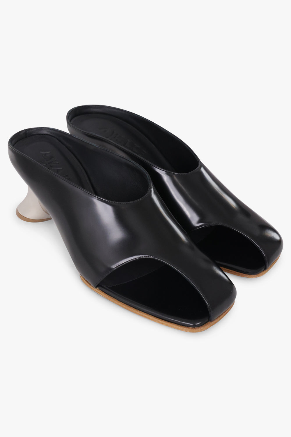 AWAKE MODE SHOES Tess 70mm Mule | Black