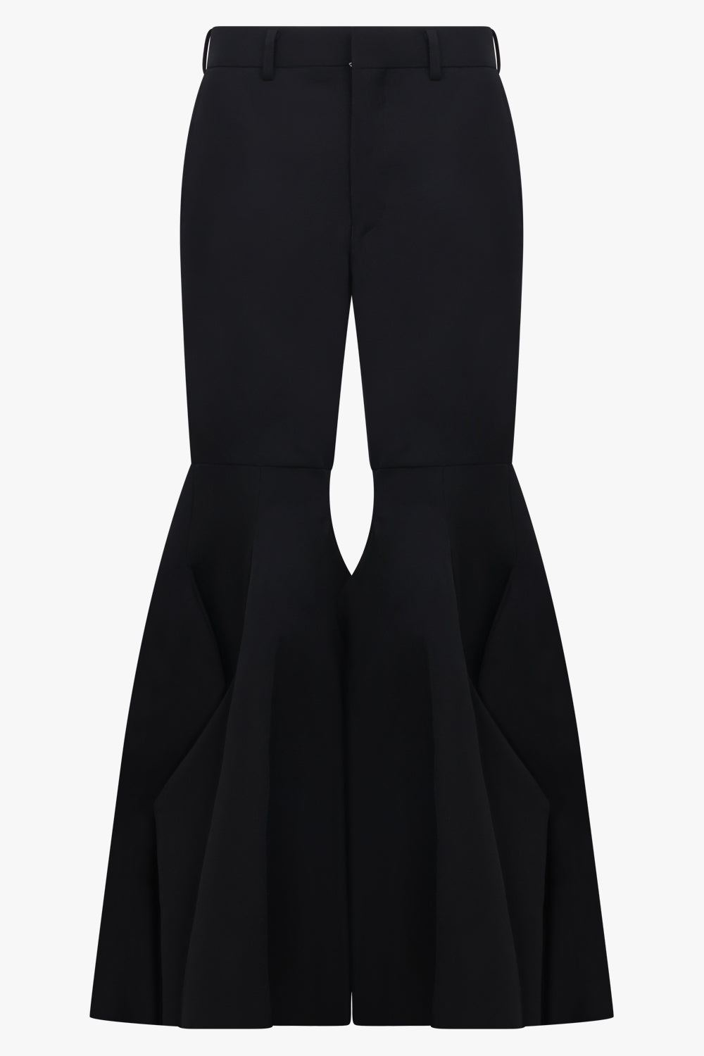 COMME DES GARCONS RTW Ruffle Hem Pant | Black