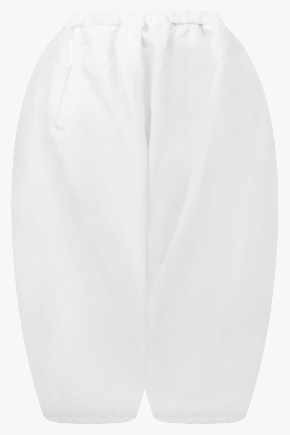 COMME DES GARCONS RTW Drop Crotch Panel Pant | White