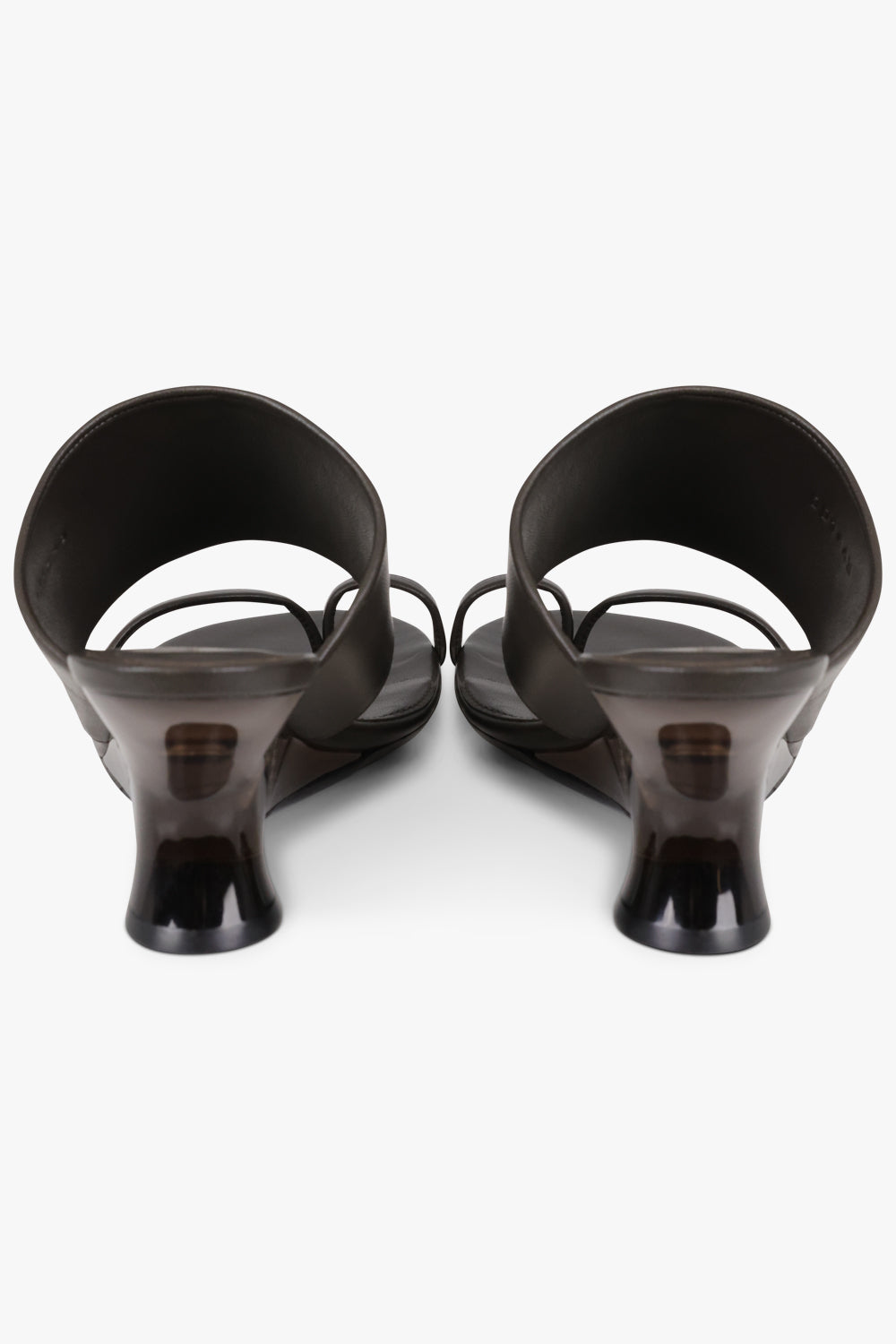 DRIES VAN NOTEN SHOES Sculptural Wedge 75mm Mule | Brown