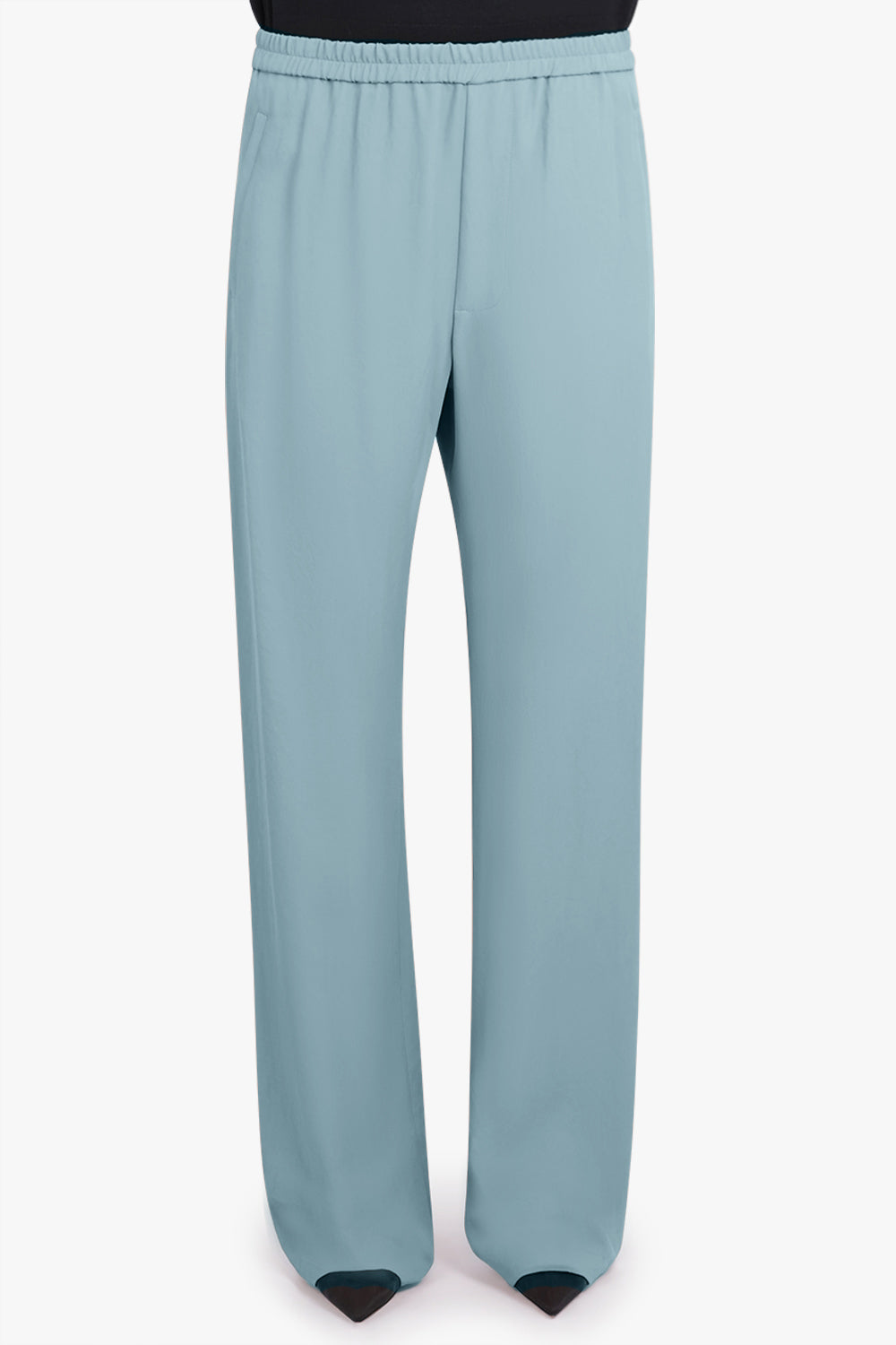 DRIES VAN NOTEN RTW Pennam Relaxed Pant | Turquoise