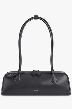 ALAIA BAGS BLACK / Black Le Teckel Medium Shoulder Bag | Black