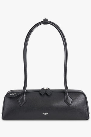 ALAIA BAGS BLACK / Black Le Teckel Medium Shoulder Bag | Black