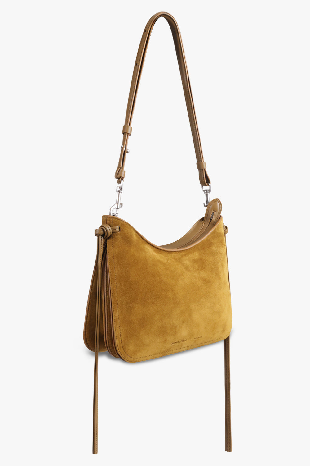 PHOEBE PHILO BAGS BROWN / Toffee Gig Suede Shoulder Bag | Toffee