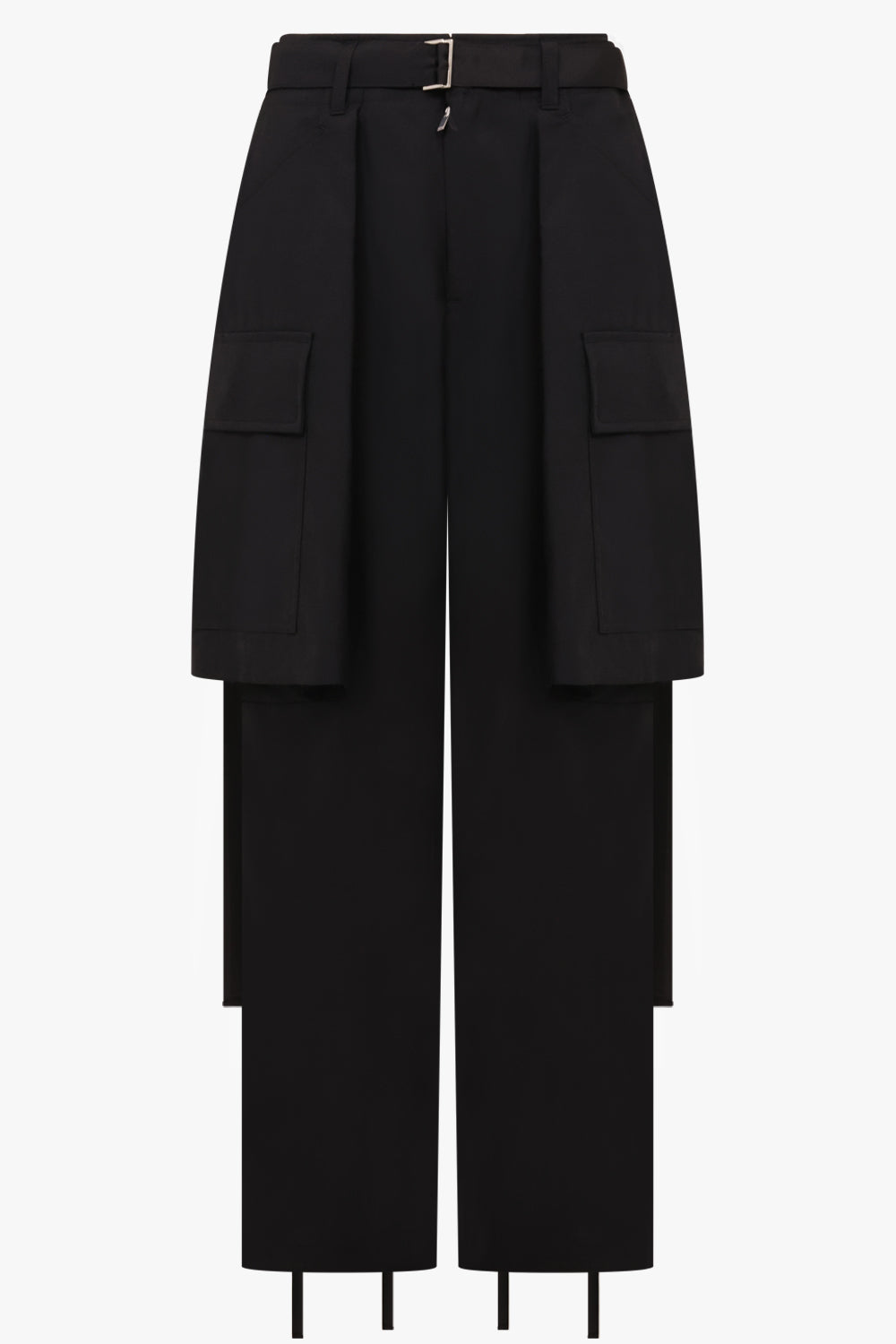 SACAI SUIT DOUBLE LAYER PANT BLACK NEW SEASON PARLOUR X – Parlour X