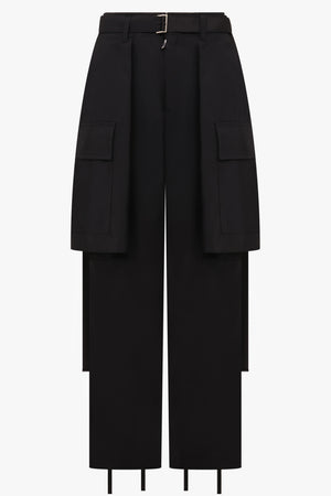 Suit Double Layer Pant | Black