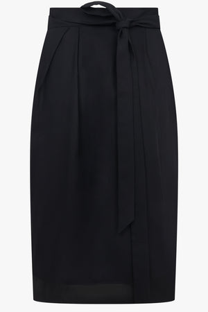 VIVIENNE WESTWOOD RTW Zora Adjustable Midi Skirt | Black
