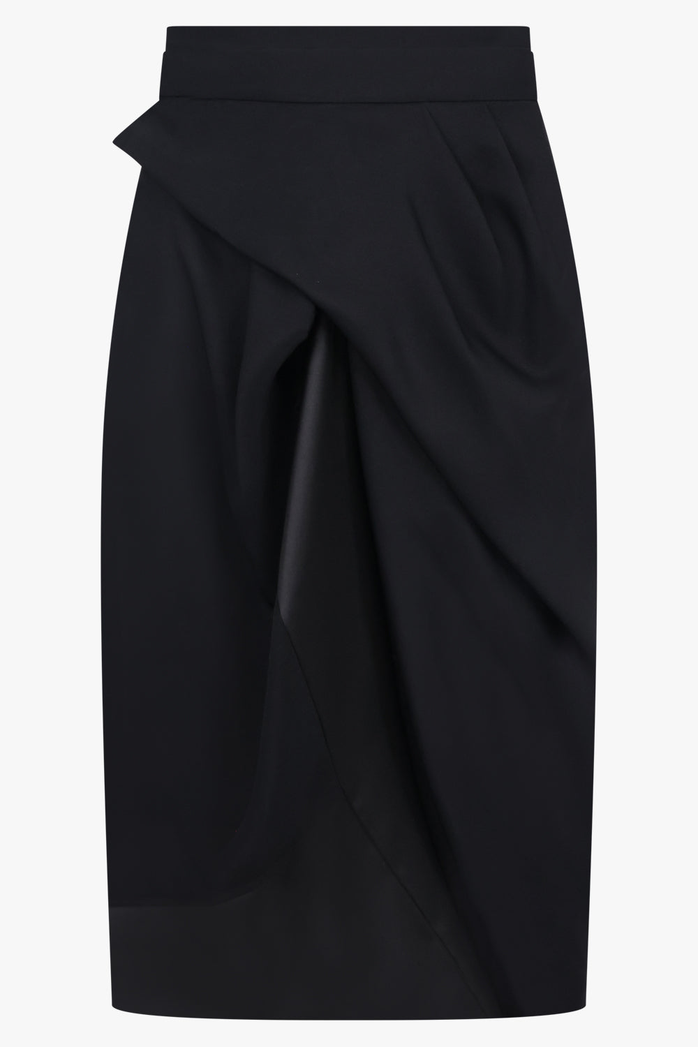 VIVIENNE WESTWOOD RTW Zora Adjustable Midi Skirt | Black