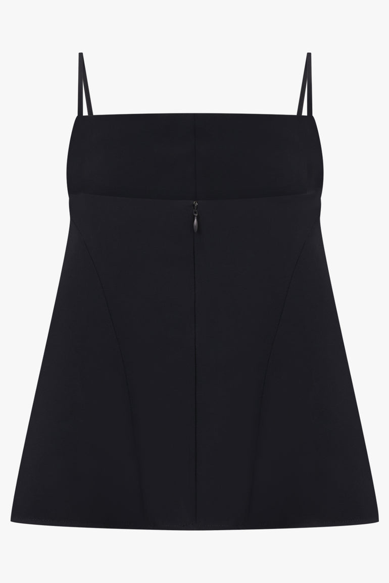 GIVENCHY RTW Sliced Singlet Top | Black