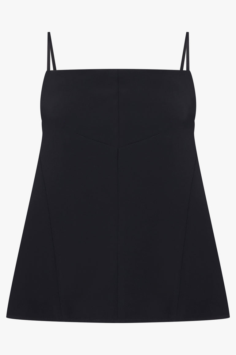 GIVENCHY RTW Sliced Singlet Top | Black