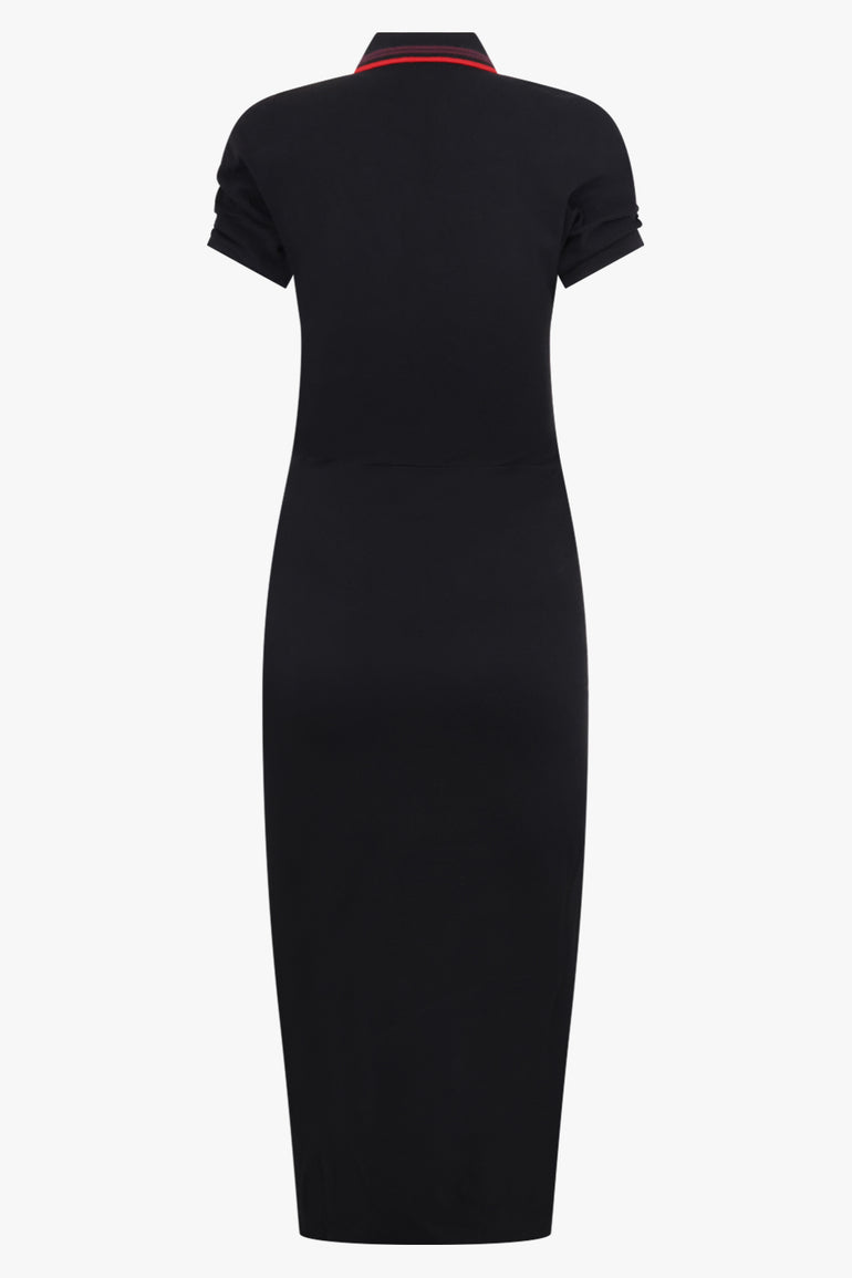 VIVIENNE WESTWOOD RTW Pulling Polo Midi Dress | Black