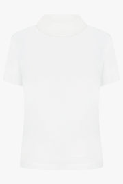 GIVENCHY RTW High Collar Top | White