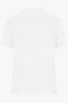 GIVENCHY RTW High Collar Top | White