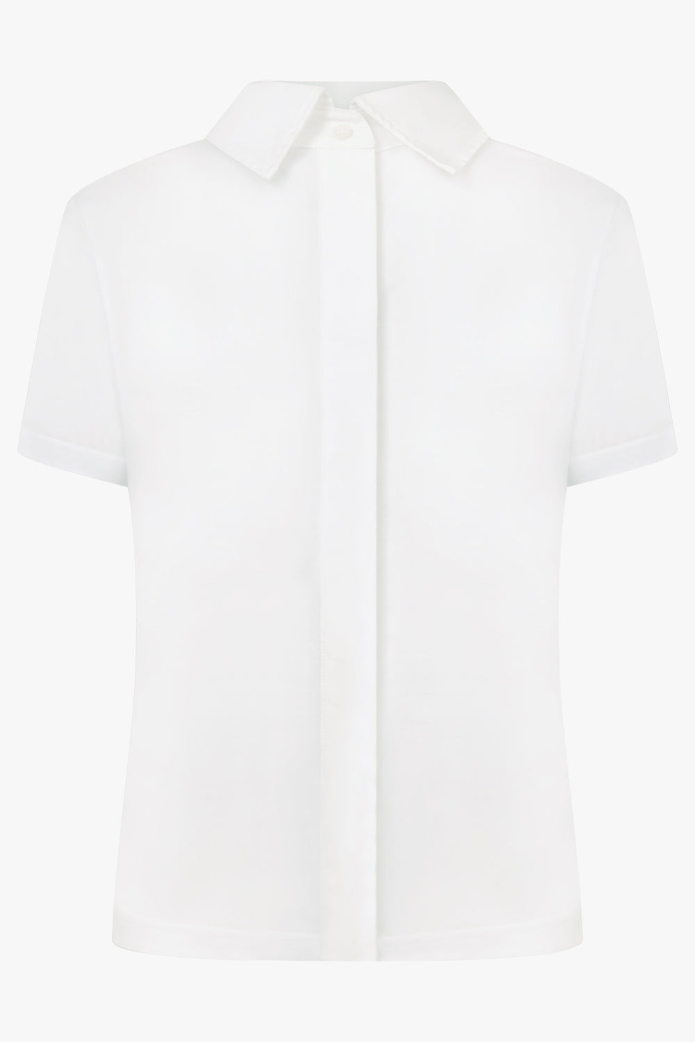 GIVENCHY RTW High Collar Top | White