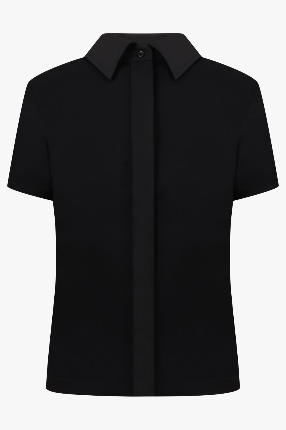 GIVENCHY RTW High Collar Top | Black