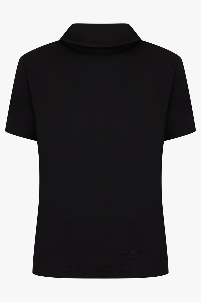 GIVENCHY RTW High Collar Top | Black