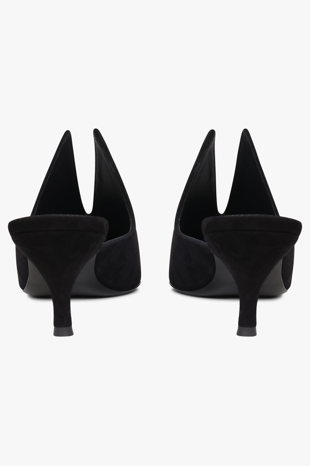 Alaïa Court 60mm Suede Mule in Black