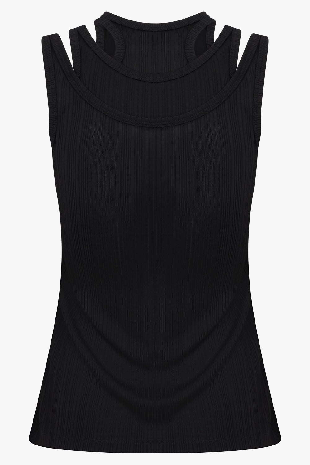 Viktor & Rolf Triple Layer Tank in Black
