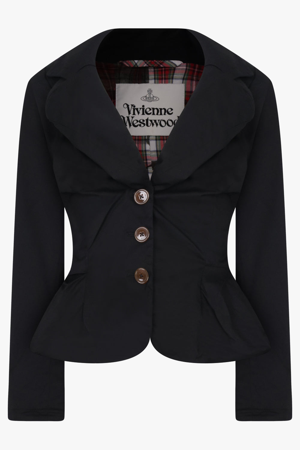 VIVIENNE WESTWOOD RTW Drunken Asymmetric Jacket | Black