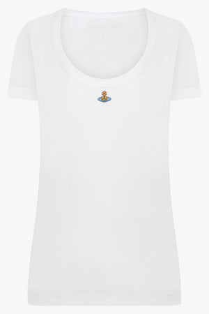 Lollo Multicolour Orb T-Shirt| White