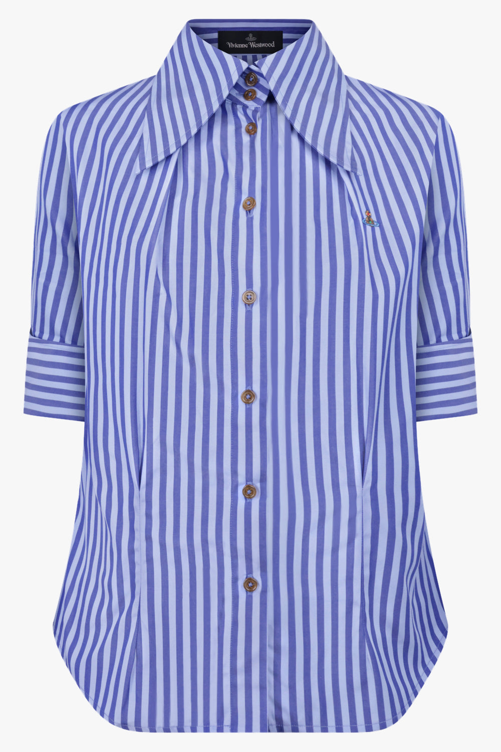 VIVIENNE WESTWOOD RTW Violin Stripe Shirt | Blue/White
