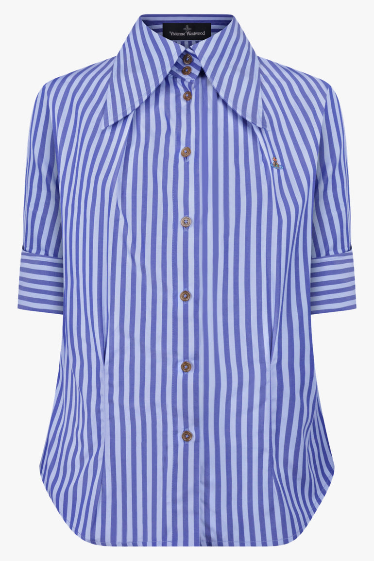 VIVIENNE WESTWOOD RTW Violin Stripe Shirt | Blue/White