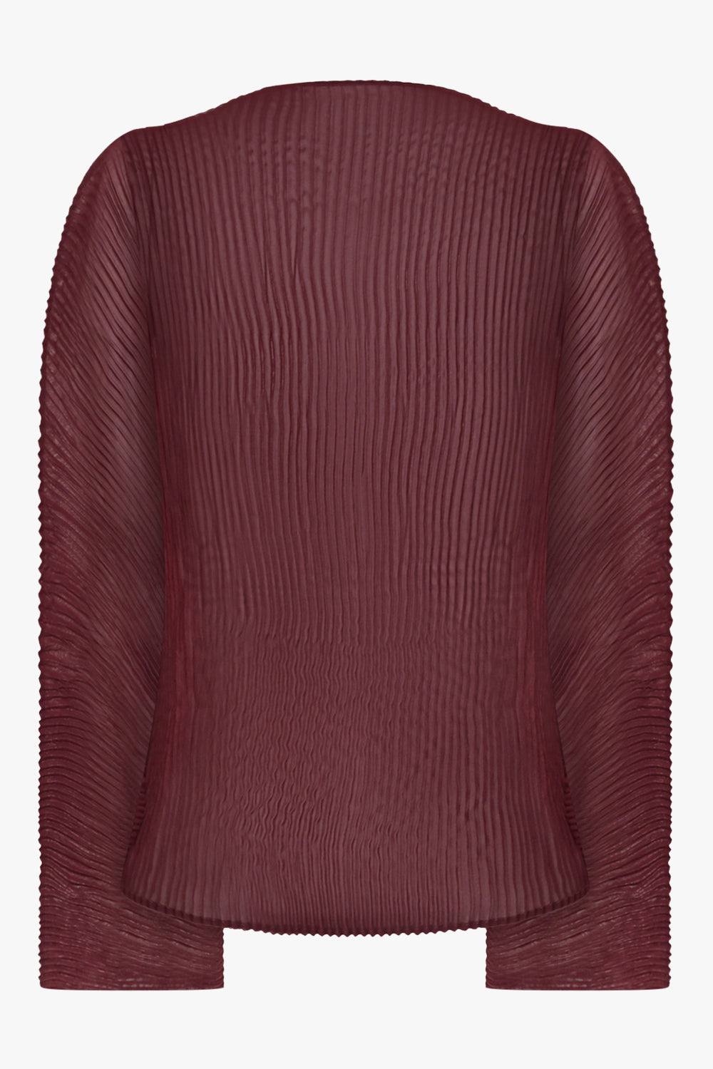 JULIA HEUER RTW BURGUNDY / Burgundy / One Size Rana Handpleated Top | Burgundy