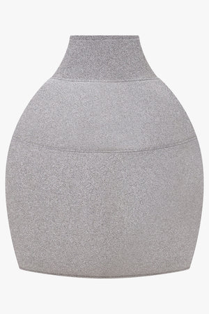 Foamy Ball Glitter Skirt | Silver