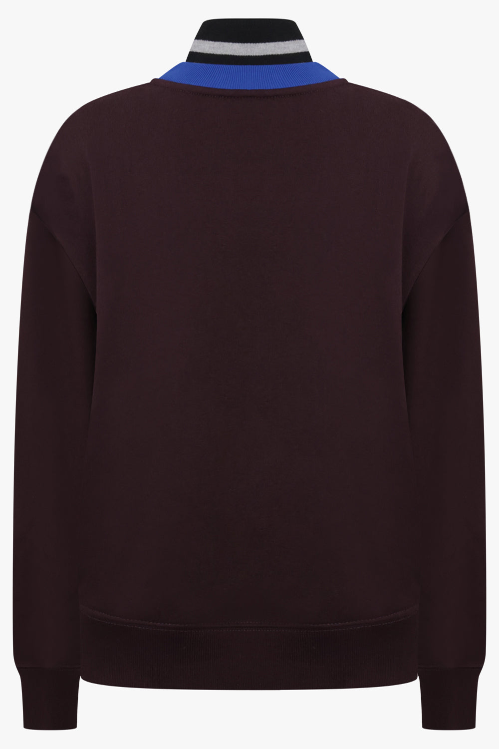 Dries Van Noten Halvy V-Neck Knit Vest in Burgundy