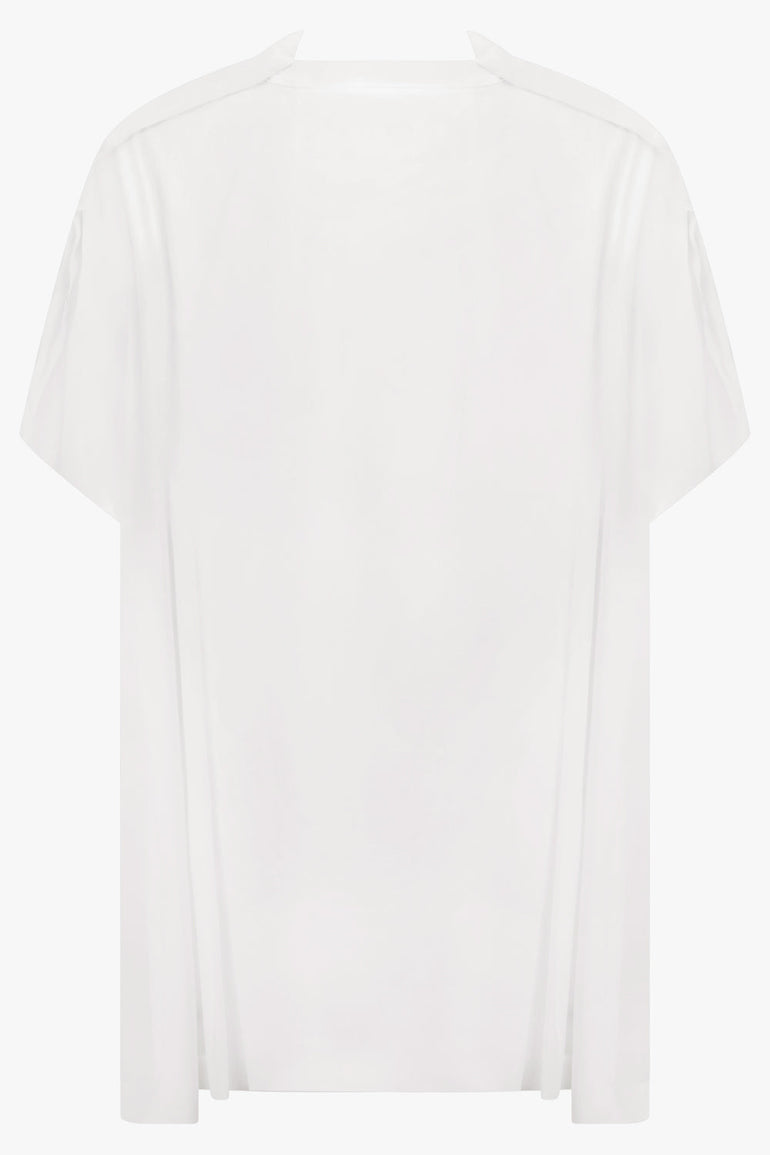 Comme des Garçons Cap X Long Sleeve Top in White
