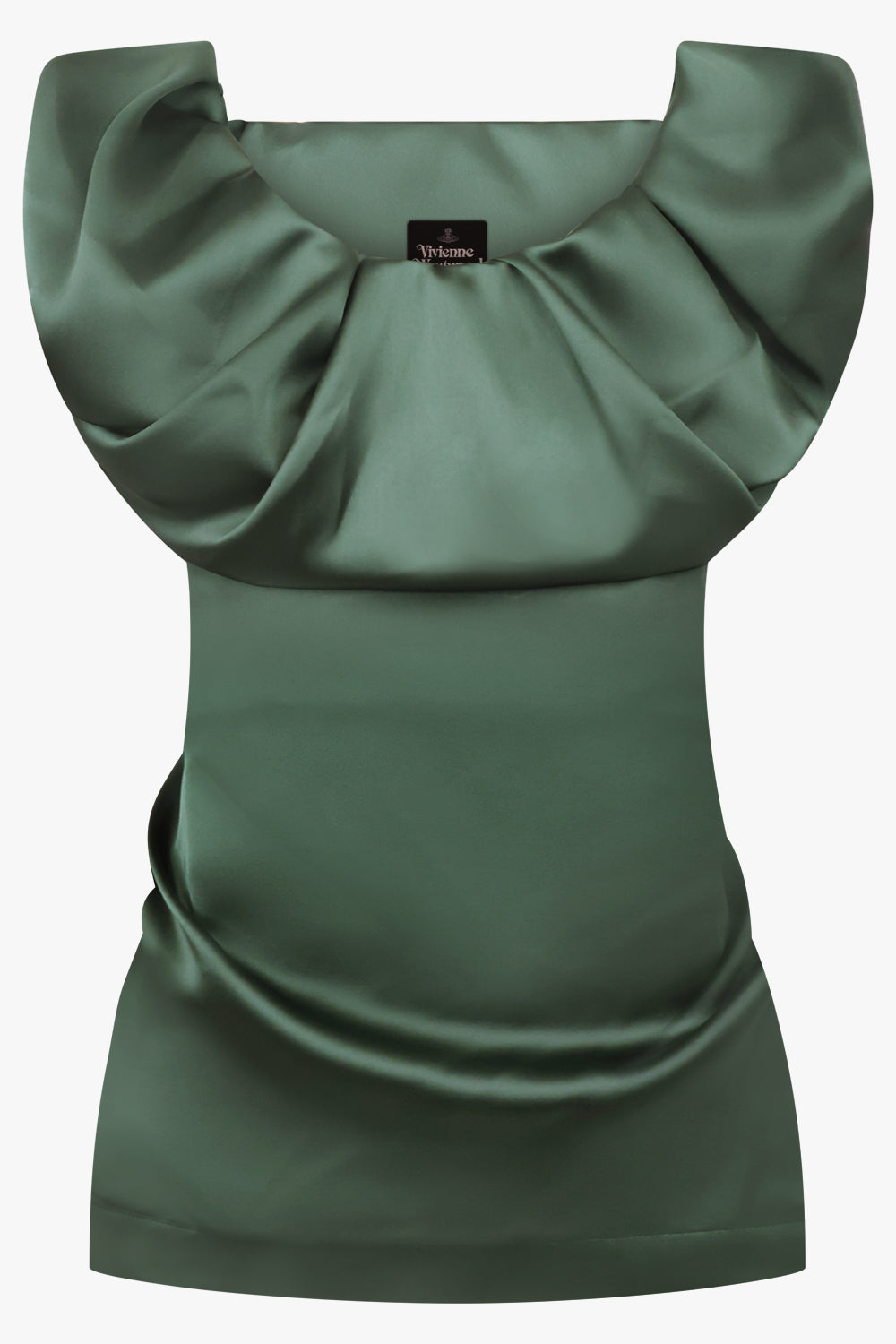 VIVIENNE WESTWOOD RTW Ginnie Adjustable Silky Top | Green