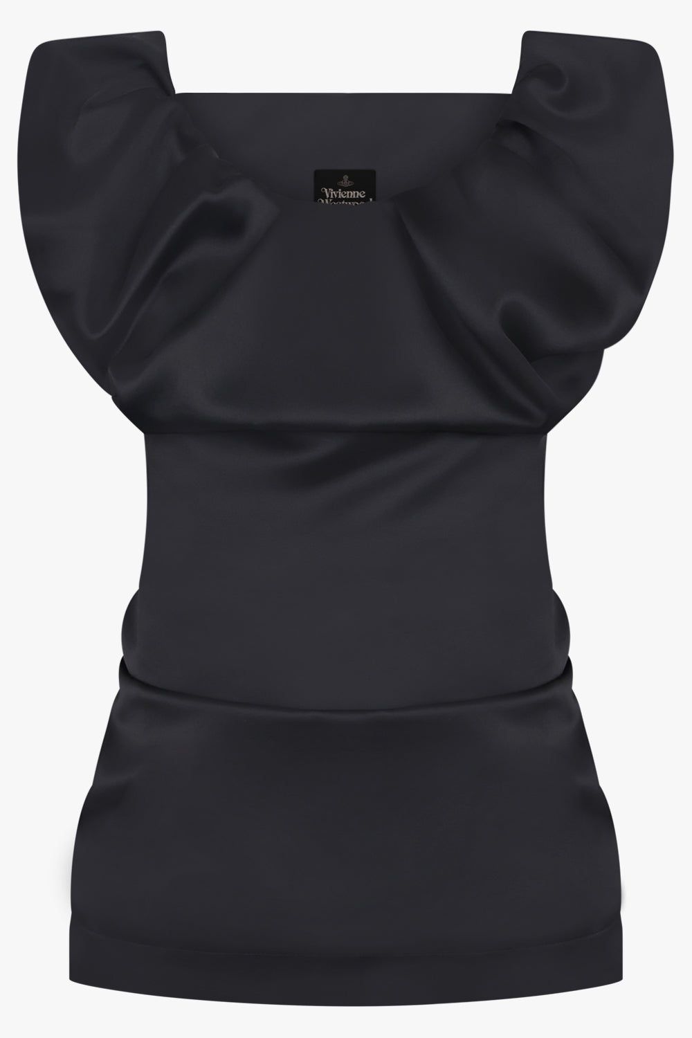 VIVIENNE WESTWOOD RTW Ginnie Adjustable Silky Top | Black