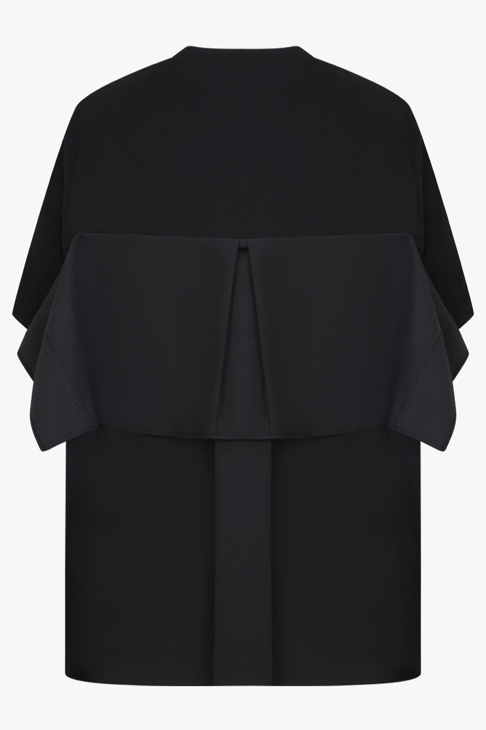 Sacai T-Shirt X Shirt Panel in Black