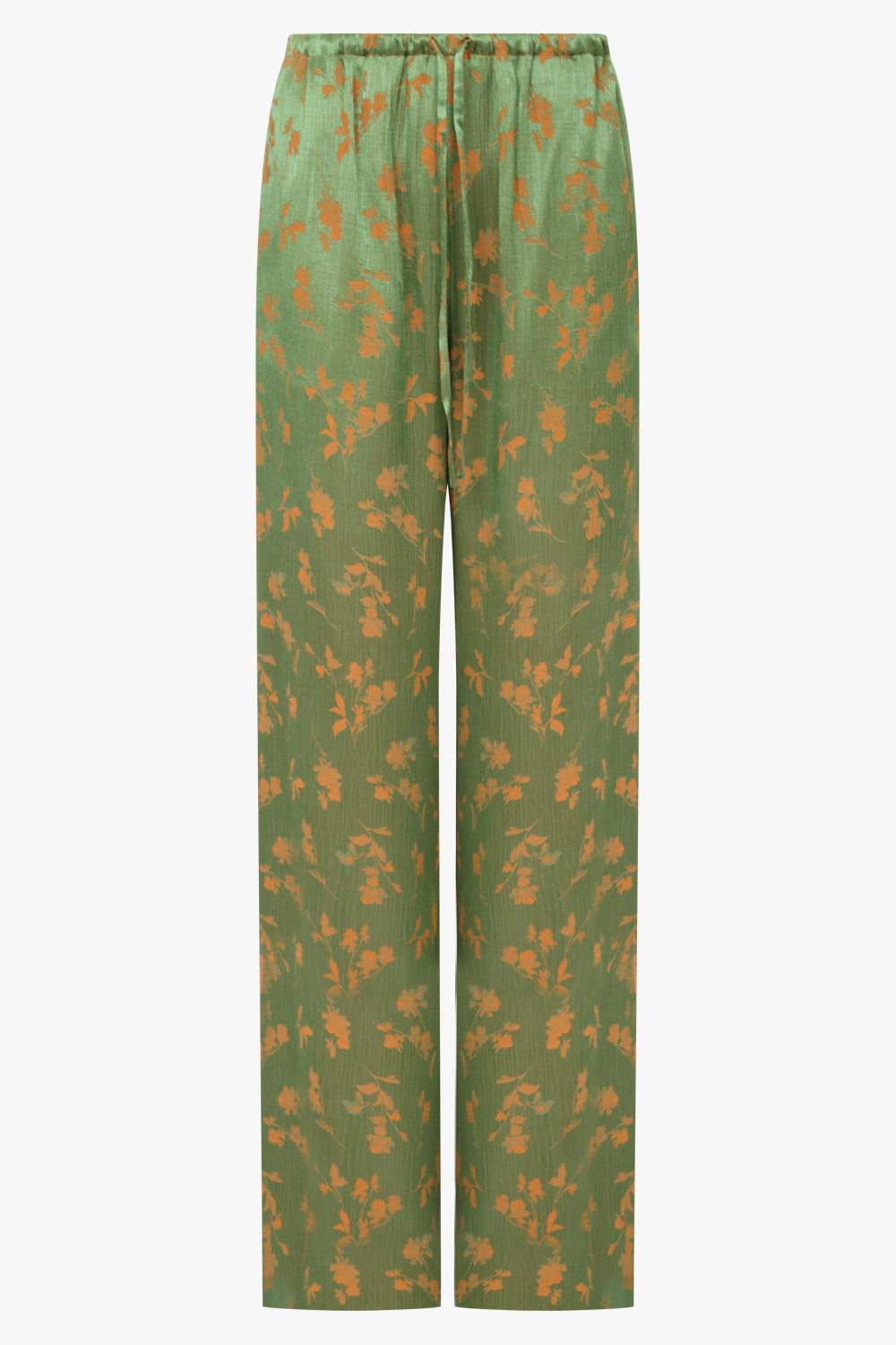 Dries Van Noten Puvis Floral Pant in Green