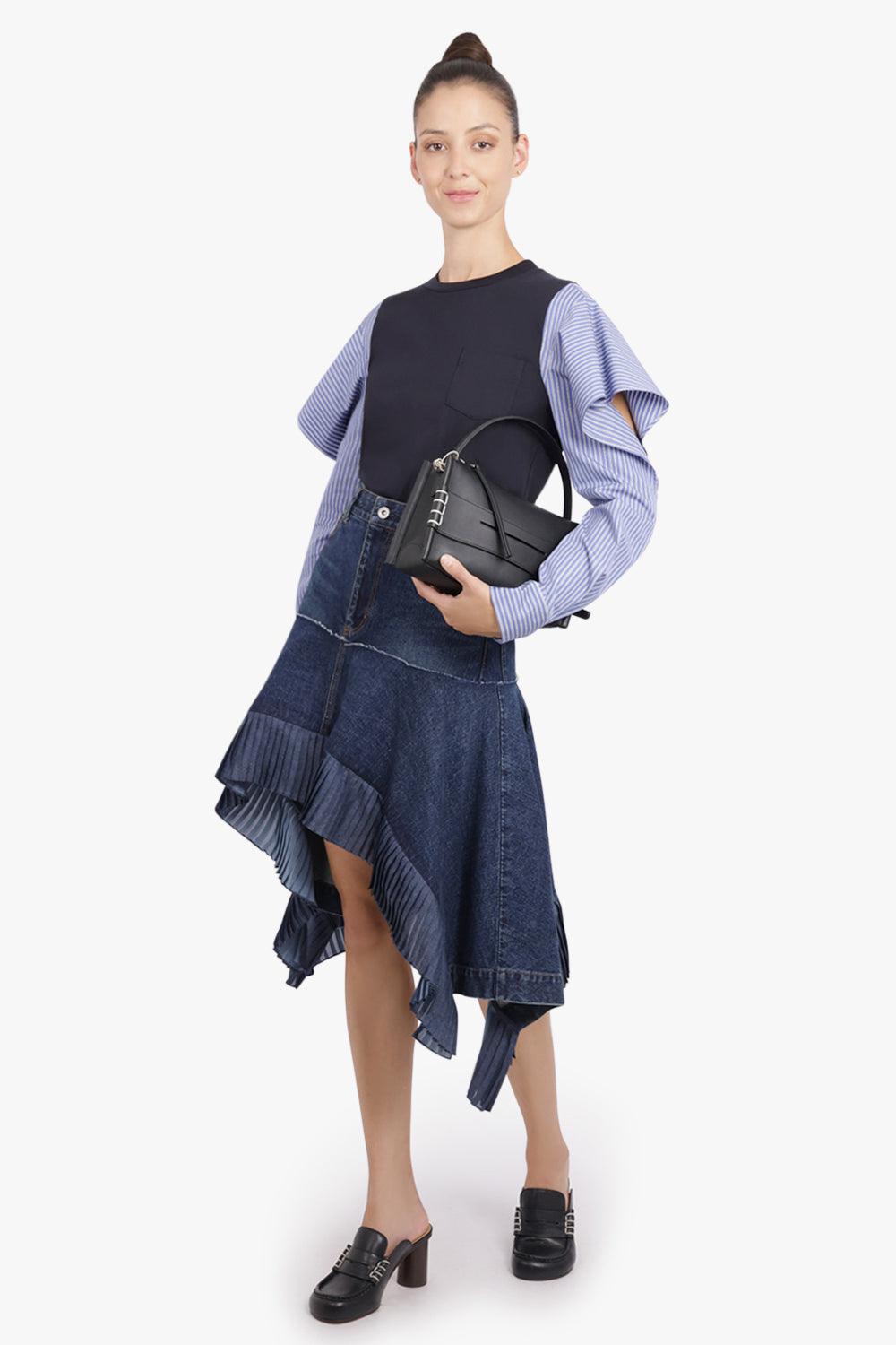 JW ANDERSON BAGS BLACK / BLACK Small Loafer Bag | Black