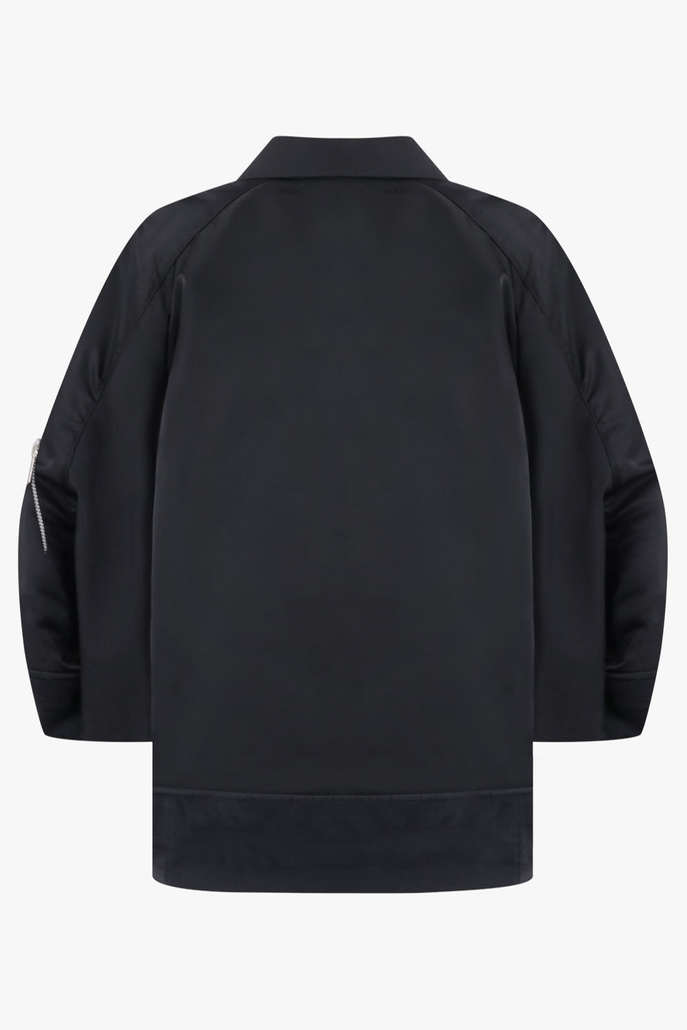 SACAI RTW Suiting X Twill Oversize Double Breast Jacket | Black