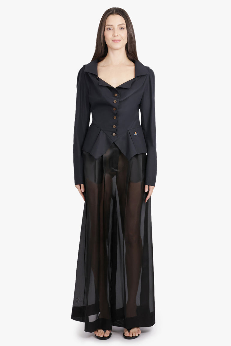 VIVIENNE WESTWOOD RTW Monday L/S Button Down Shirt | Black