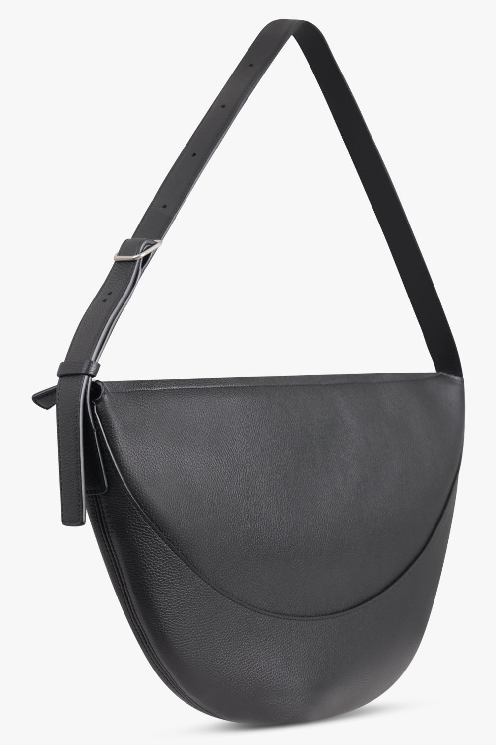 THE ROW BAGS BLACK / Black Jouve Shoulder Bag | Black