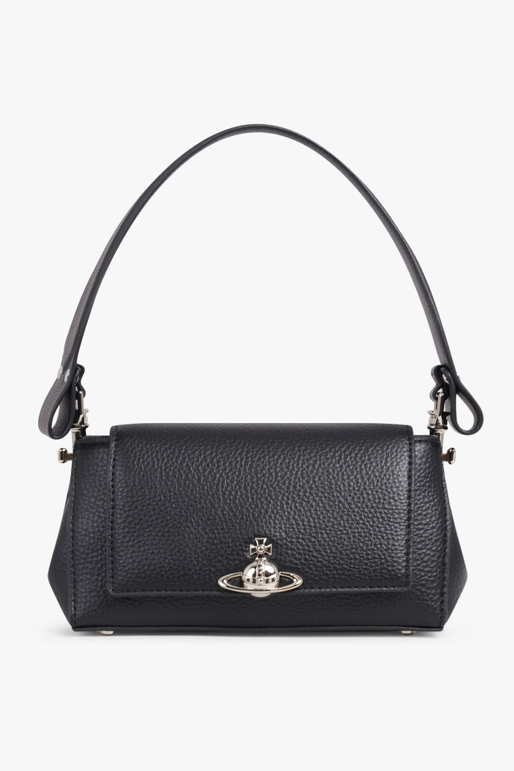 Hazel Tonal Orb Small Handbag | Black – Parlour X