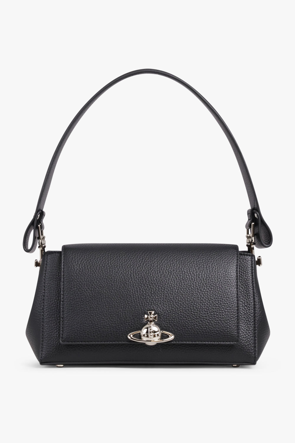 VIVIENNE WESTWOOD BAGS BLACK / Black Hazel Medium Handbag | Black