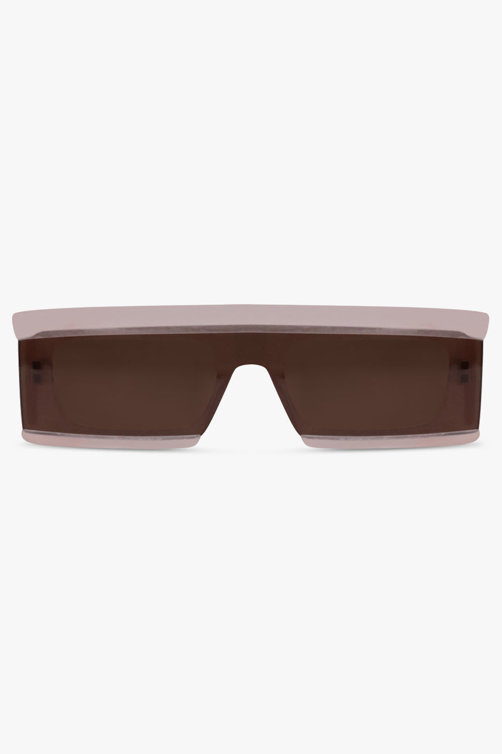ALAIA SUNGLASSES BROWN / Brown AA0099S Rectangle Sunglasses | Pink/Brown